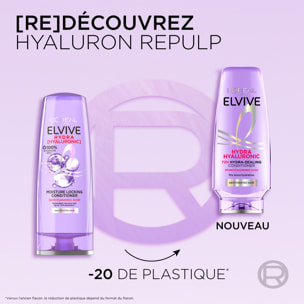 Lot de 6 - L'Oréal Paris Elseve Hyaluron Repulp Démêlant Booster Hydratation 72H 250mL
