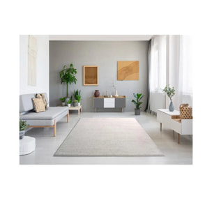 Alfombra Montana Liso Blanco, varias medidas disponibles