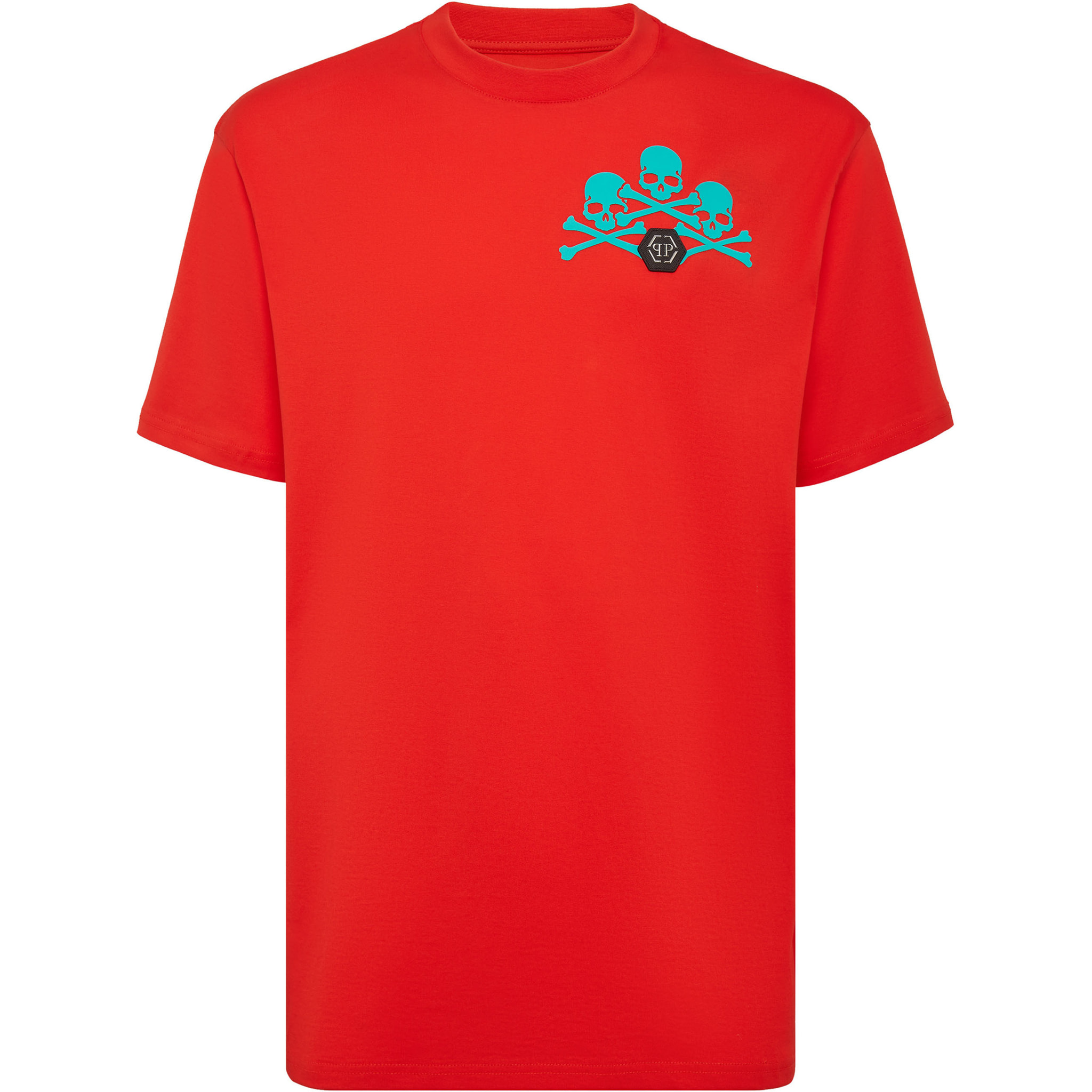 PHILIPP PLEIN Camiseta Cuello Redondo SKULL