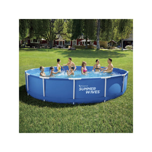 Piscine tubulaire ronde "Annie" – 4,57 x 4,57 x 0,84 m - Bleu