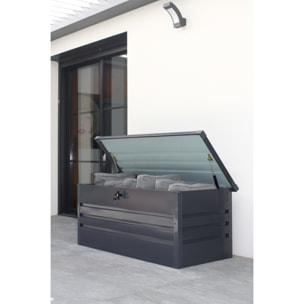 SCATOLA - Coffre de jardin en acier galvanisé