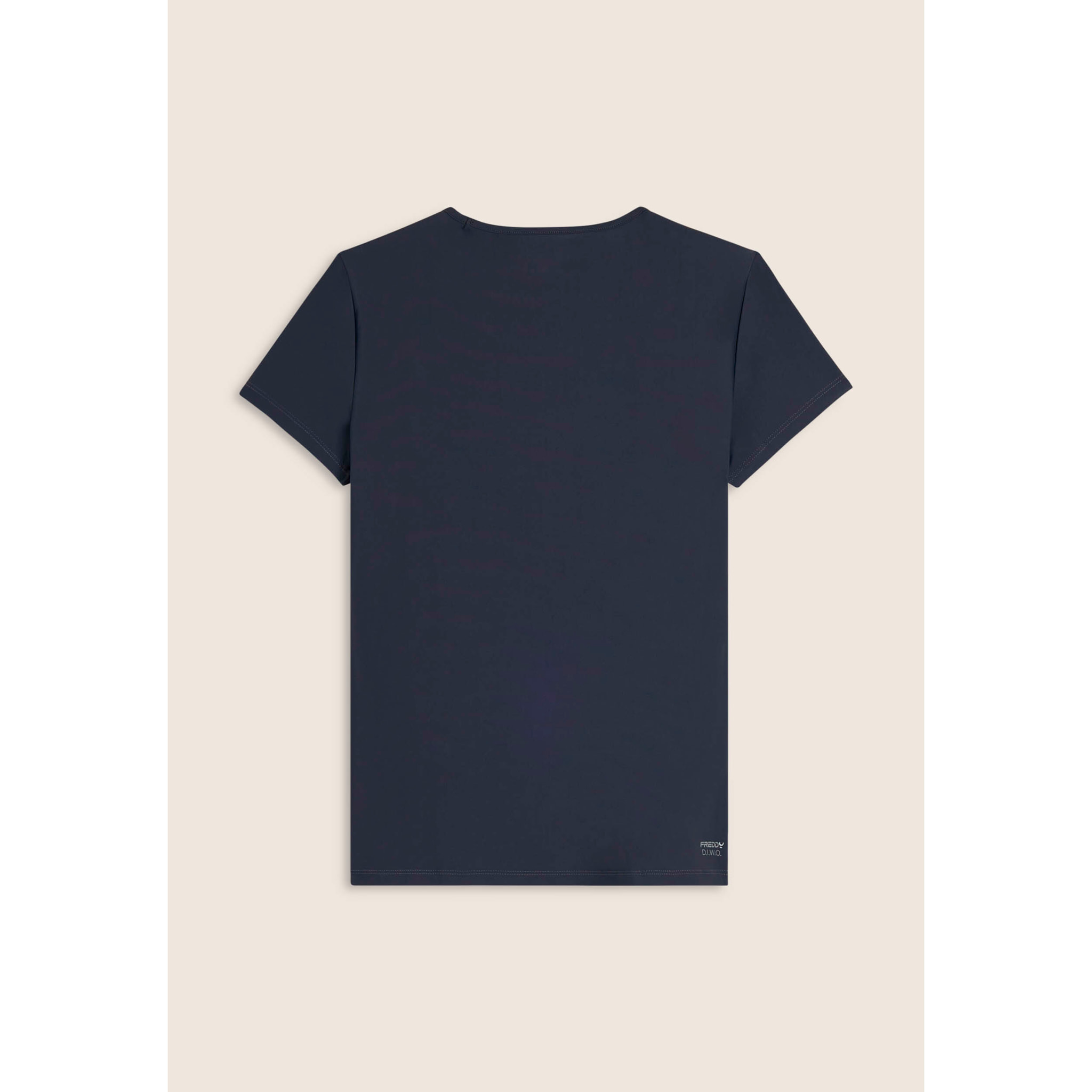 T-shirt slim fit in D.I.W.O.® con inserti laterali