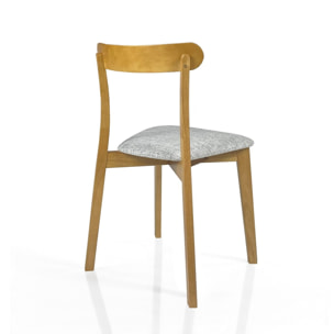 Tomasucci Ensemble de 2 chaises AMBRA WOOD