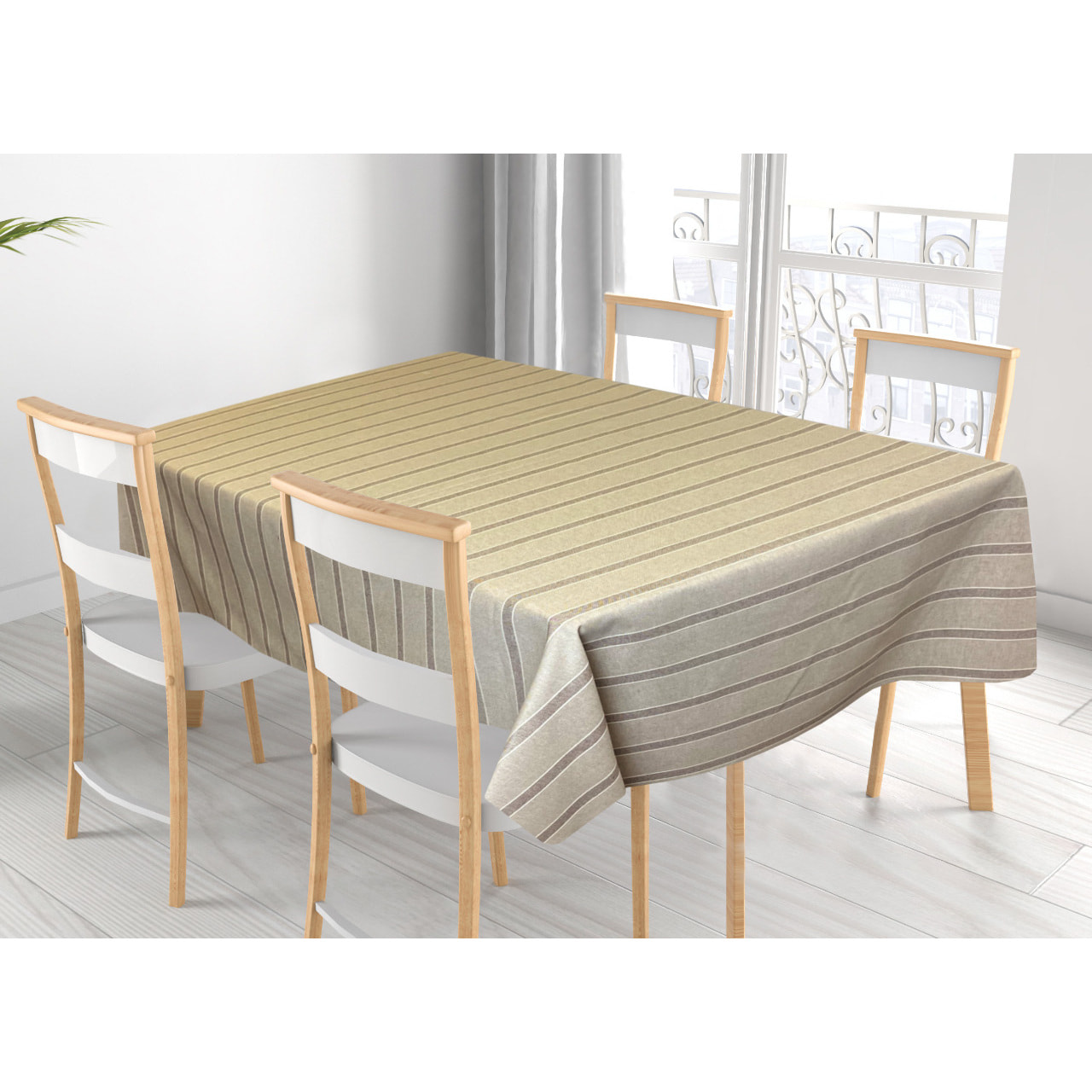 Tovaglia Cucina In Misto Cotone Made In Italy Disegno California Vari Colori