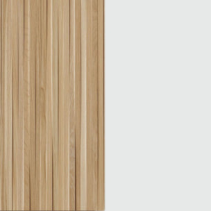 Dormitorio Nitza 5C Max V1 Blanco Artik (Blanco Mate) - Natur