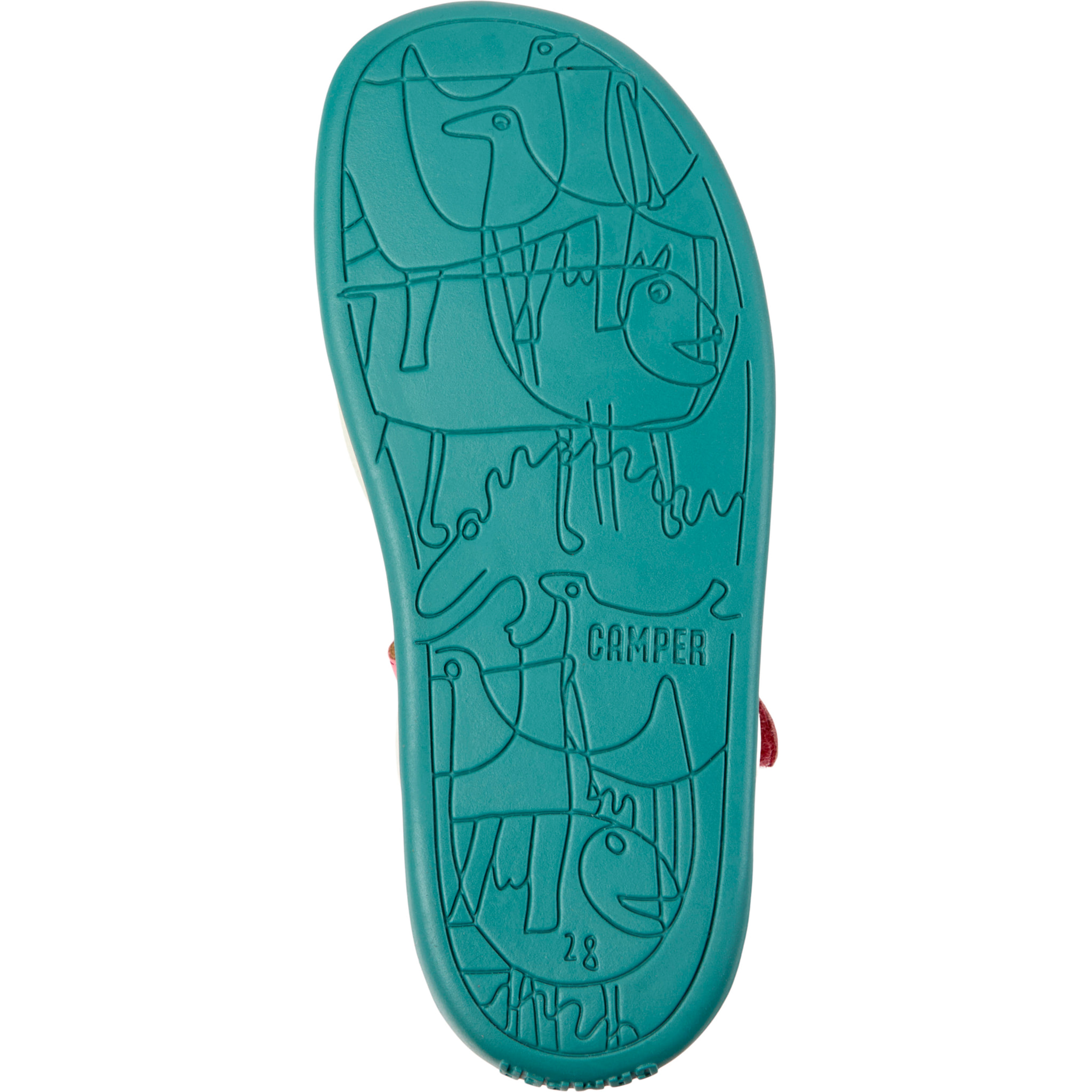 Sandalias - CAMPER Bicho Kids Twins - Multicolor - Cuero liso