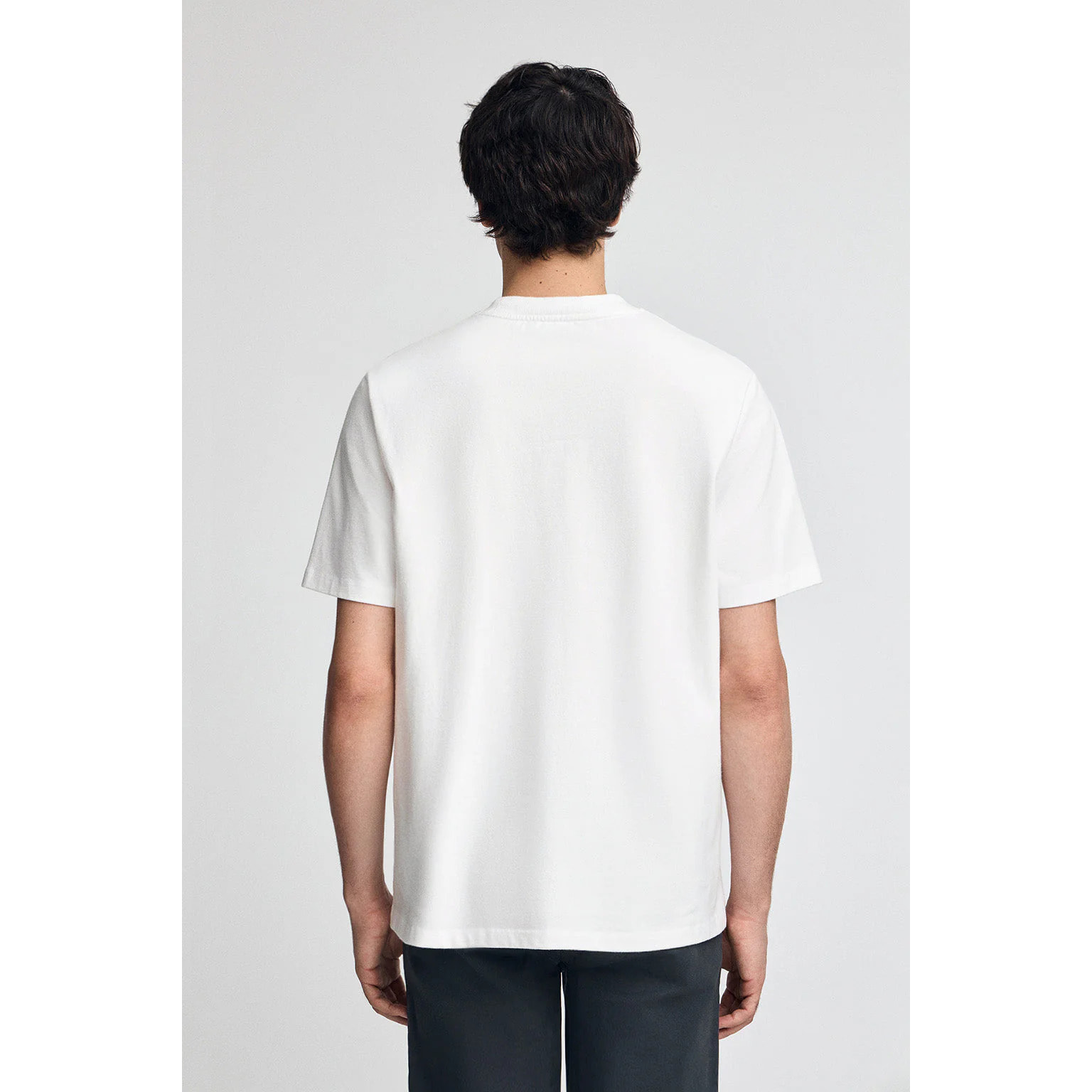 Maglietta JK bianca con logo a contrasto Polo Club