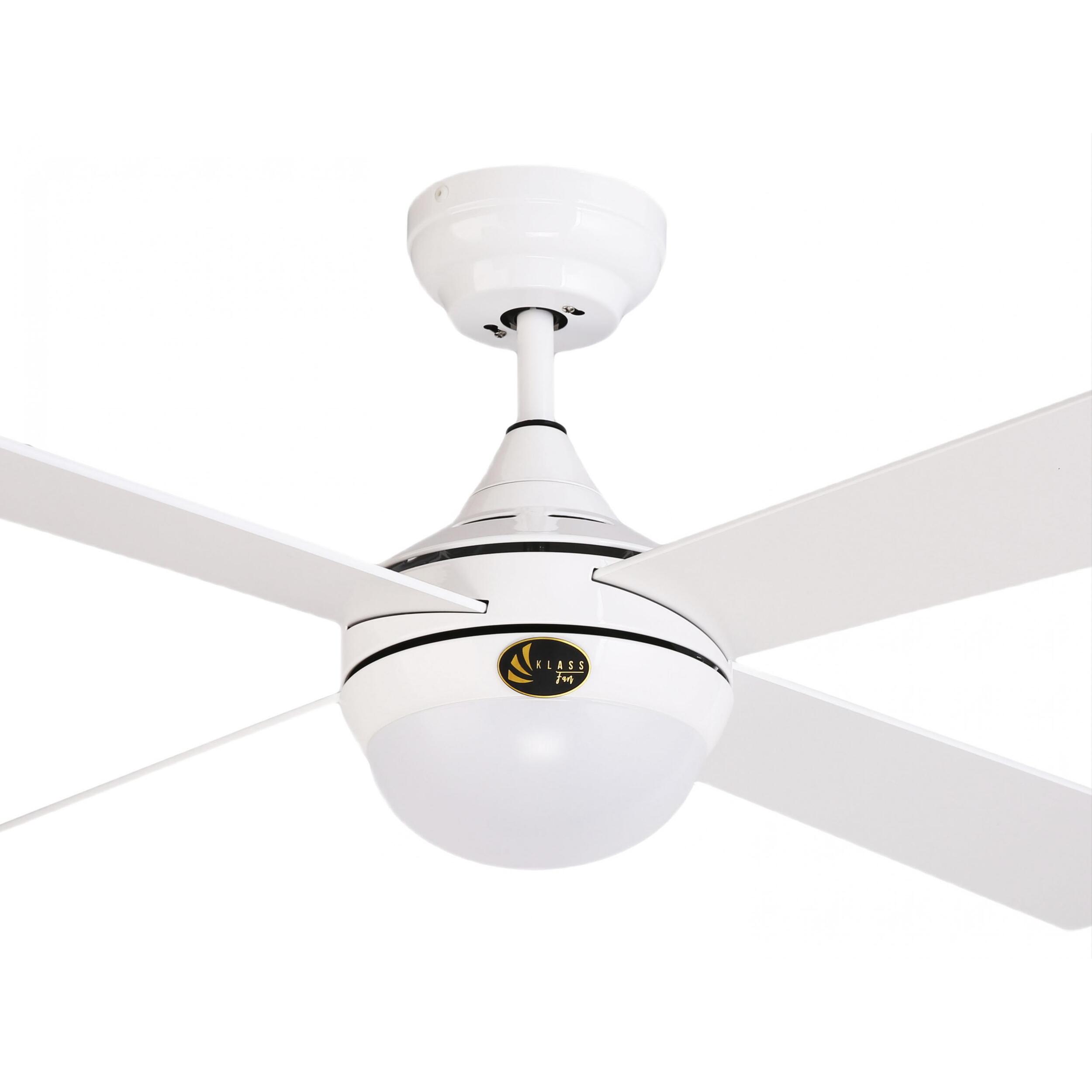 Ventilador de Techo ø122 cm con LED y Wifi Reversible Hypersilence RIAICA KLASSFAN