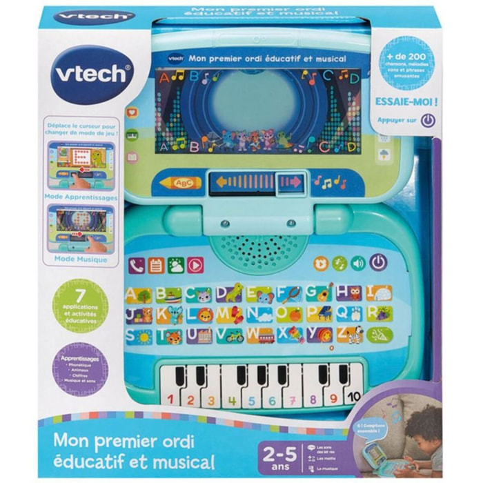 Ordinateur enfant VTECH Mon premier ordi éducatif et musical
