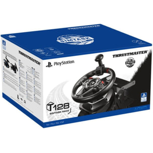 Volant + Pédalier THRUSTMASTER T128 Simtask pack Playstation