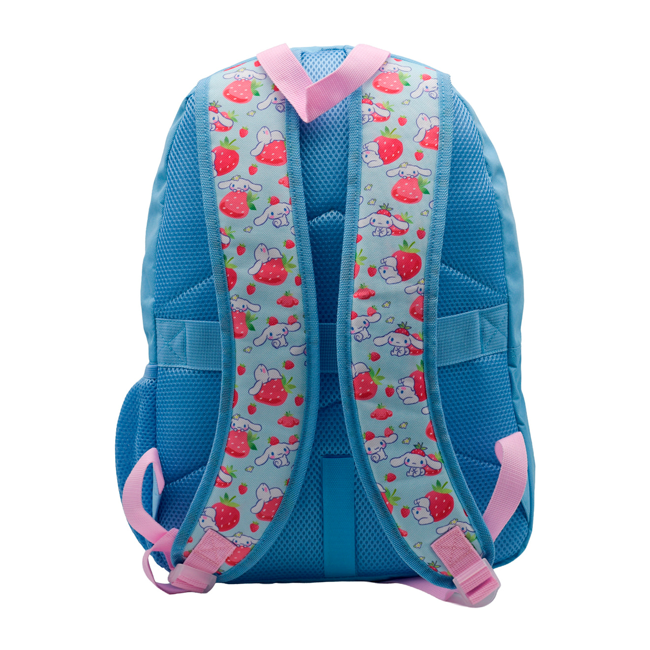 Zaino Americano Cinnamoroll adattabile al carrello. Schiena imbottita e compartimento per laptop.