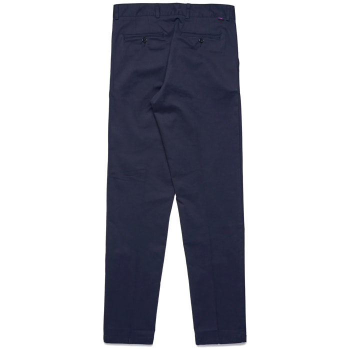Kappa - Pantalones Hombre Azul - Rafael Comfort Peached Gabardine