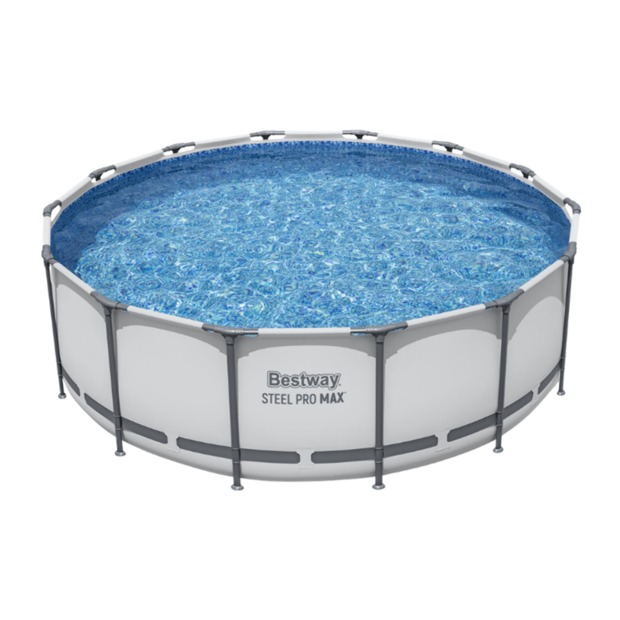 Bestway Piscine hors sol - Ronde - Steel Pro Max - 427 x 122 cm - Sans accessoires
