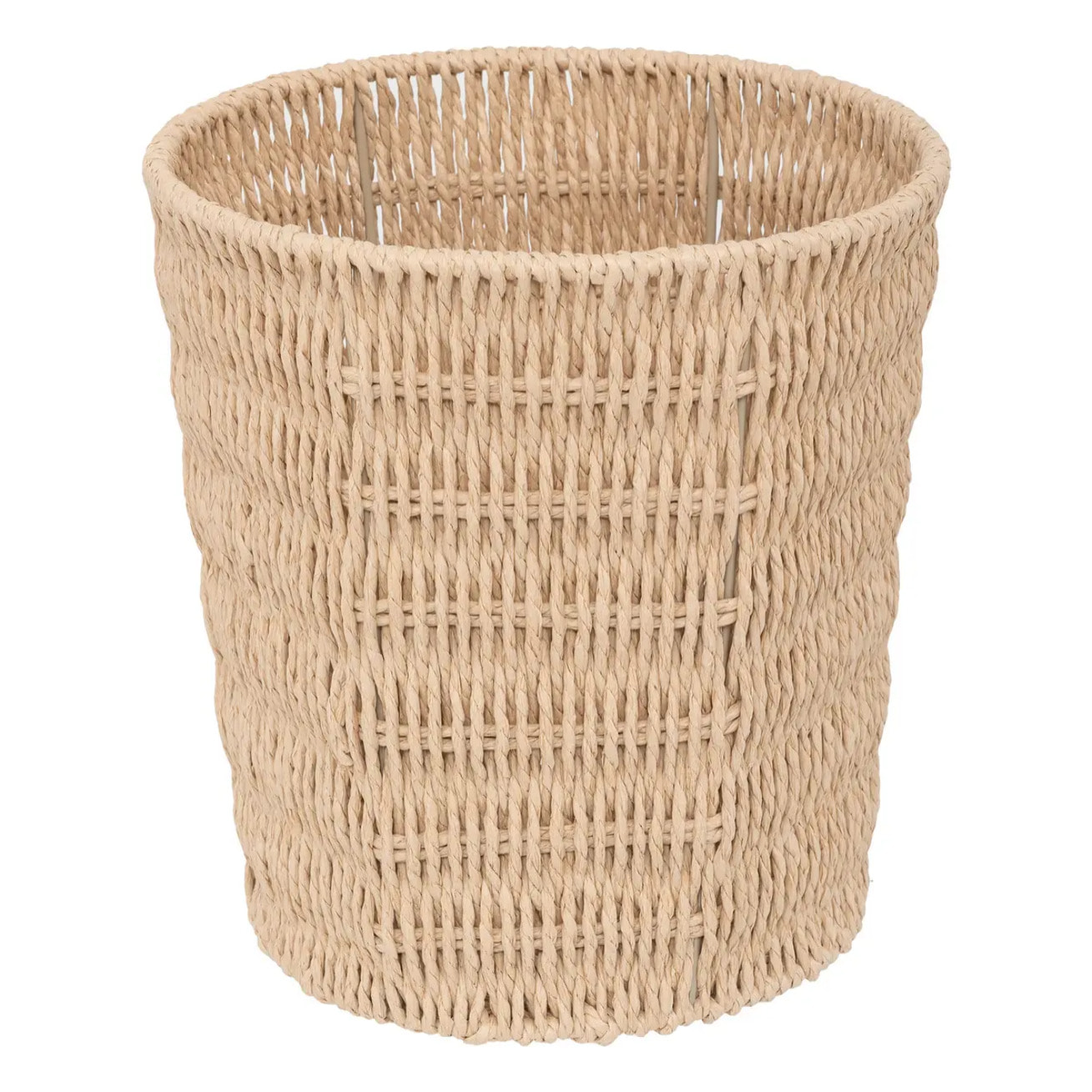 Corbeille de bureau "Kord" en papier tressé