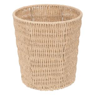 Corbeille de bureau "Kord" en papier tressé