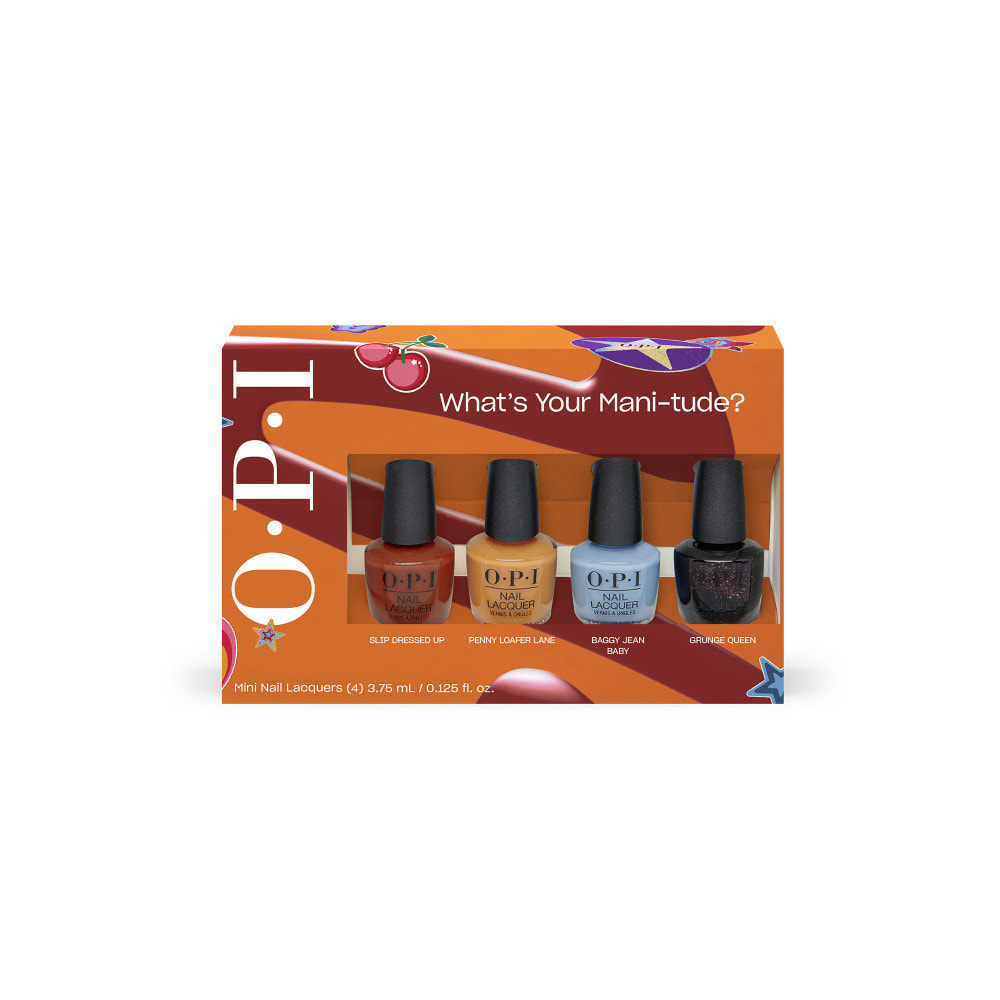 Vernis à ongles classique Nail Lacquer - Coffret de 4 minis vernis à ongles (3,75 ml