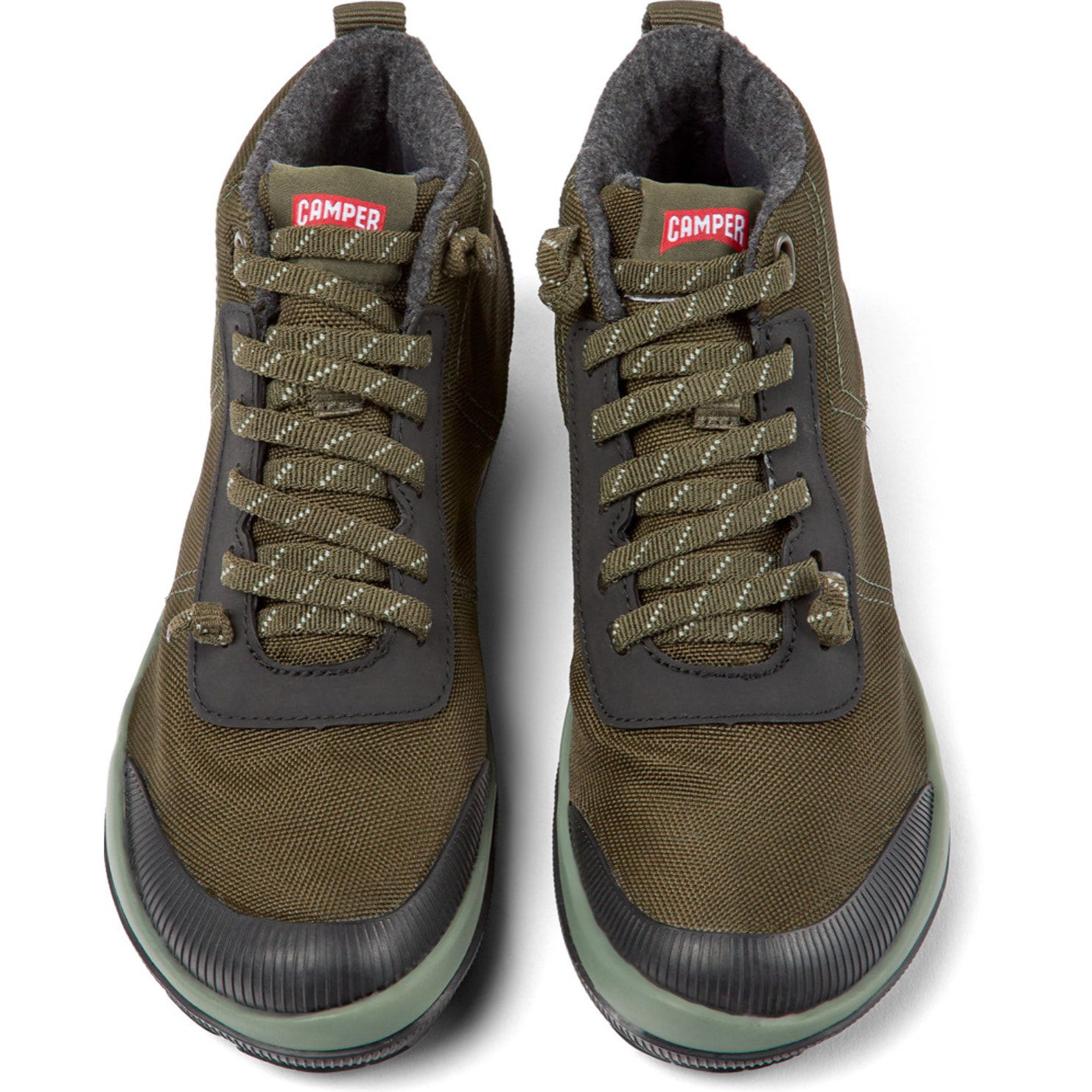 CAMPER Peu Pista GM - Botines Verde Mujer