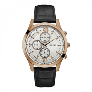 Reloj Guess W0876G2 Hombre Analogico Cuarzo con Correa de Pu & leather strap