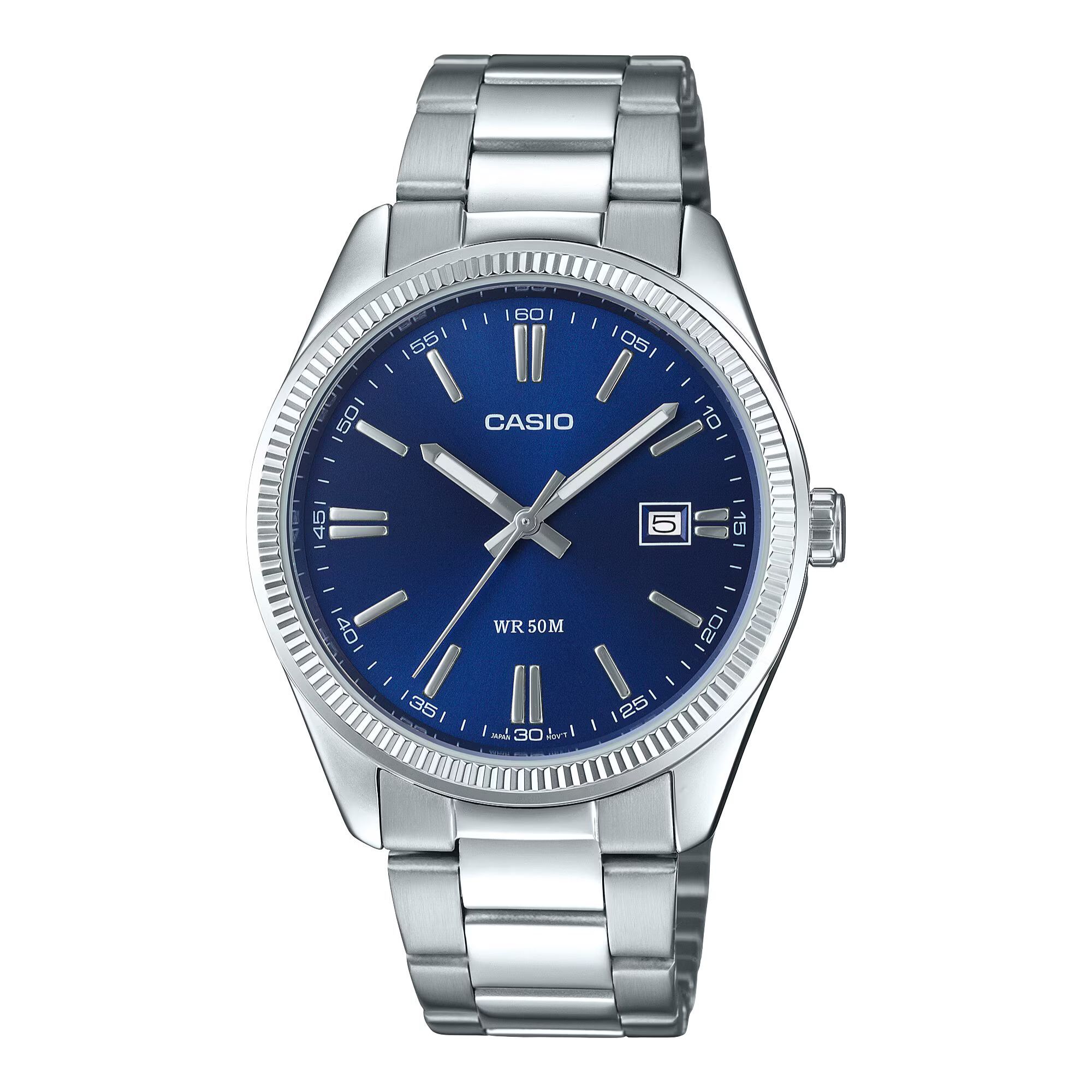Reloj Casio MTP-1302PD-2AV Unisex Analogico Cuarzo con Correa de Acero inoxidable