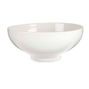 BOL IN PORCELLANA BIANCA ROTONDO 18CM