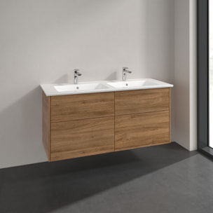 Set meuble avec vasque Finero Villeroy & Boch 130cm Chêne kansas oak