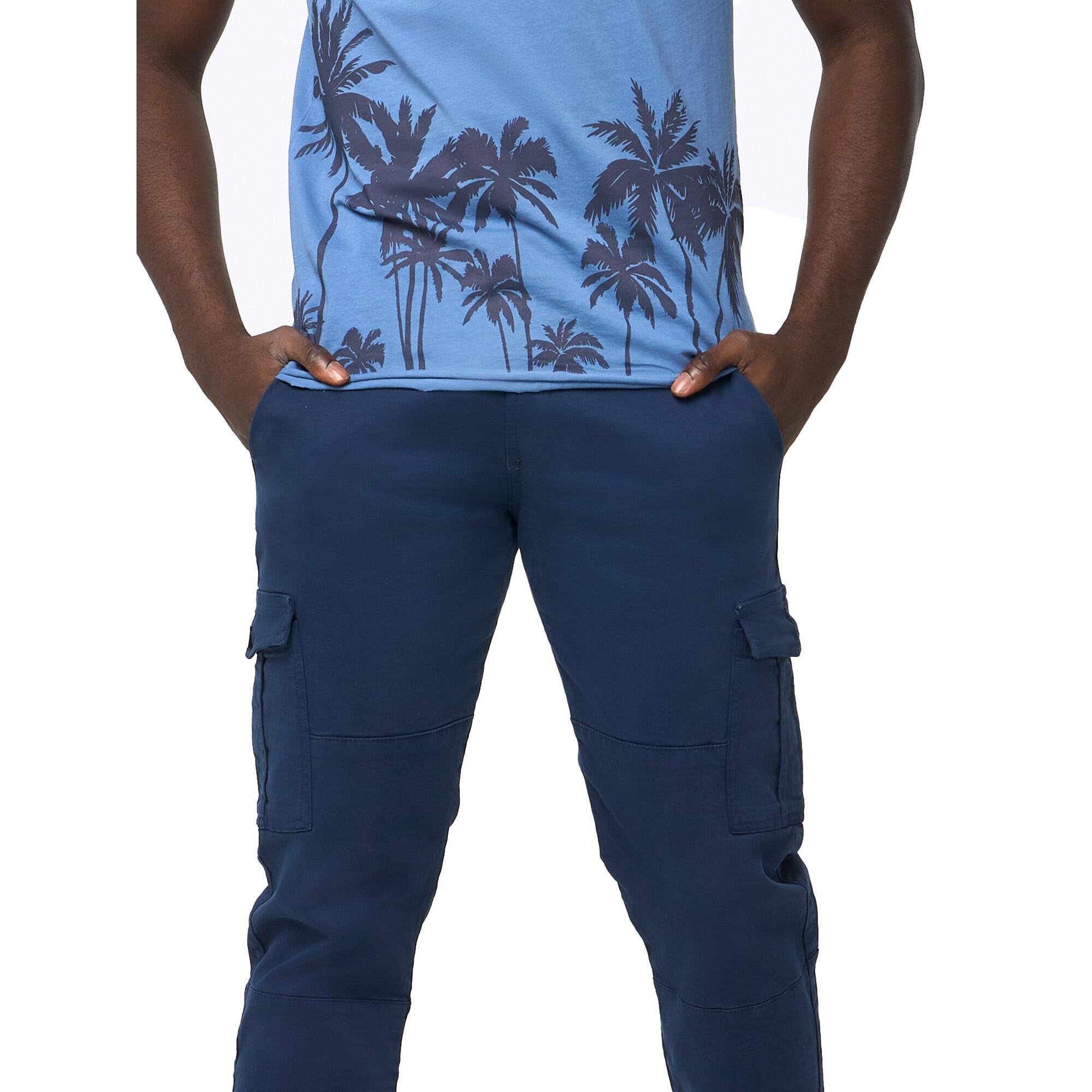 Pantaloni cargo da uomo con tasconi Leone Beach