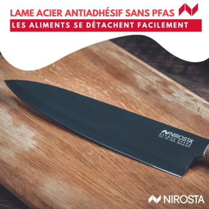 Couteau de chef 33 cm Nirosta Flow