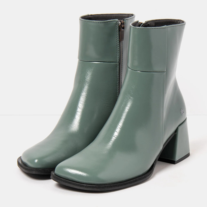 Botines 1706 NAPPA SHINNY PEPPERMINT/ VERONA color Peppermint