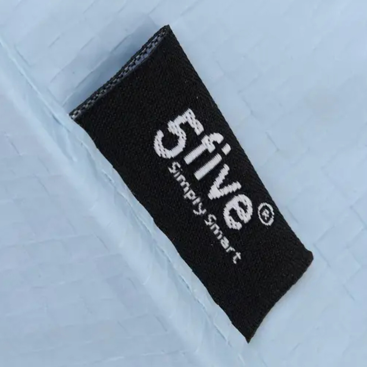 Sac de course avec fermeture zip 99L bleu