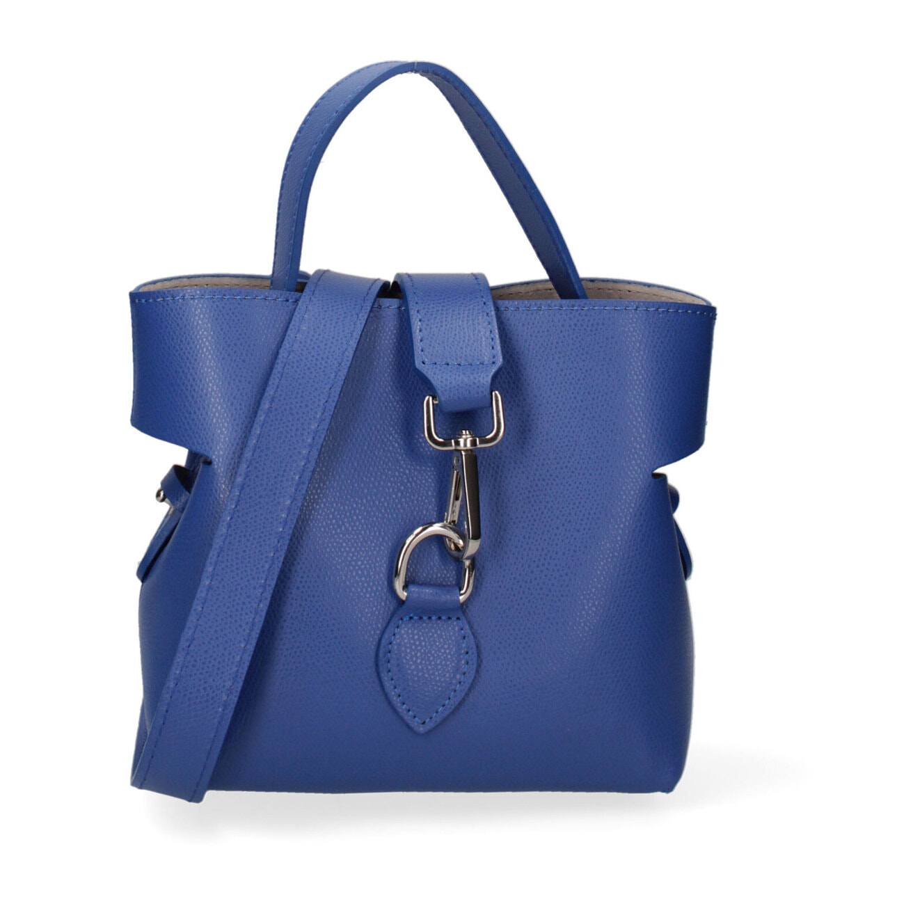 Borsa a mano da donna - Modello Modena - Vera pelle - 18.0 x 17.0 x 9.0 cm