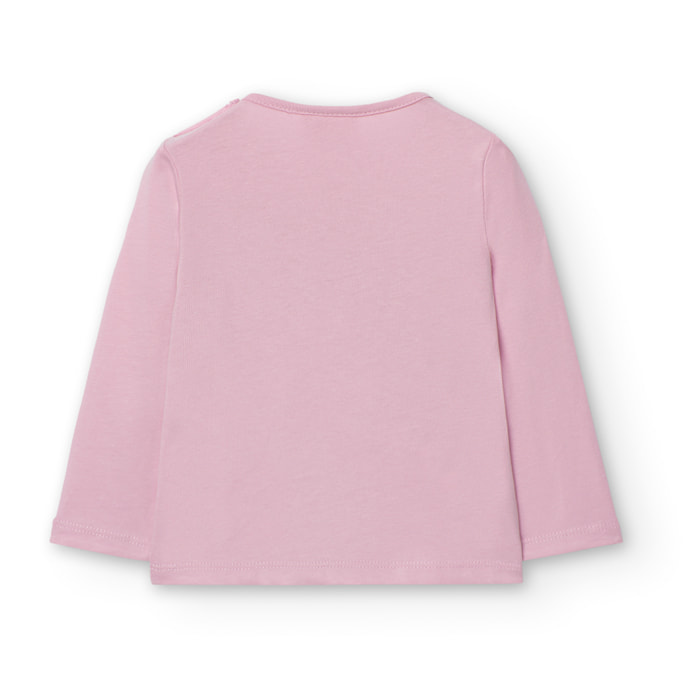 Camiseta punto básica de bebé niña -BCI