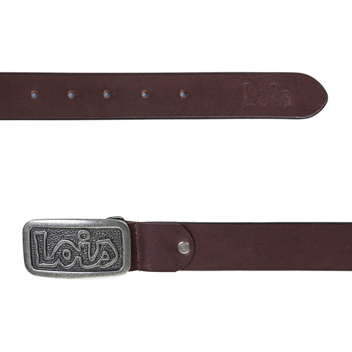 Cinturon Lois De Piel Marron 105
