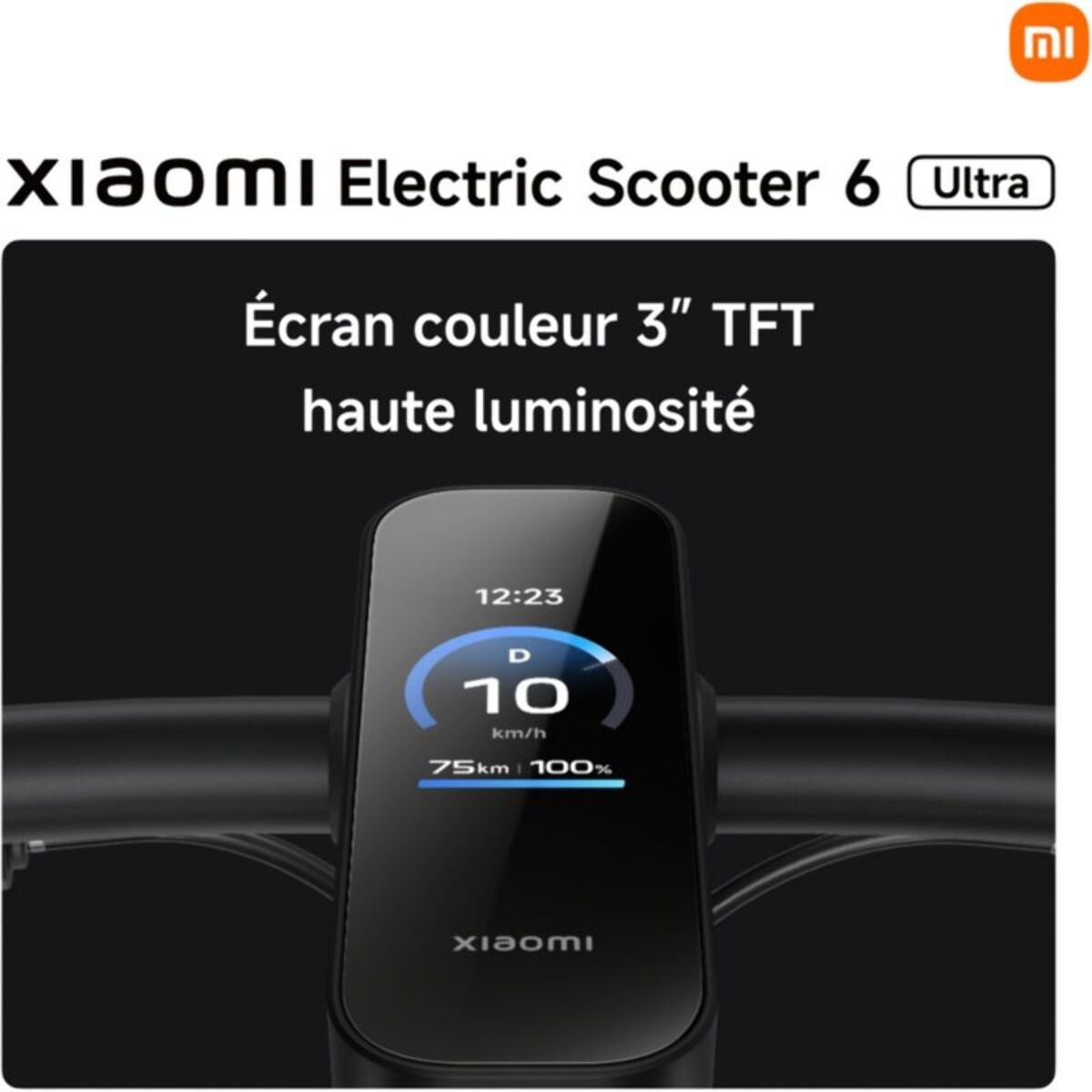 Trottinette électrique XIAOMI Electric Scooter 6 Ultra Jaune