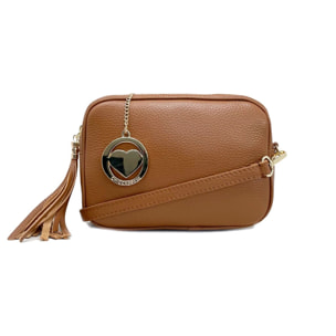 Chicca Borse Tracollina Clutch  Cuoio Scuro