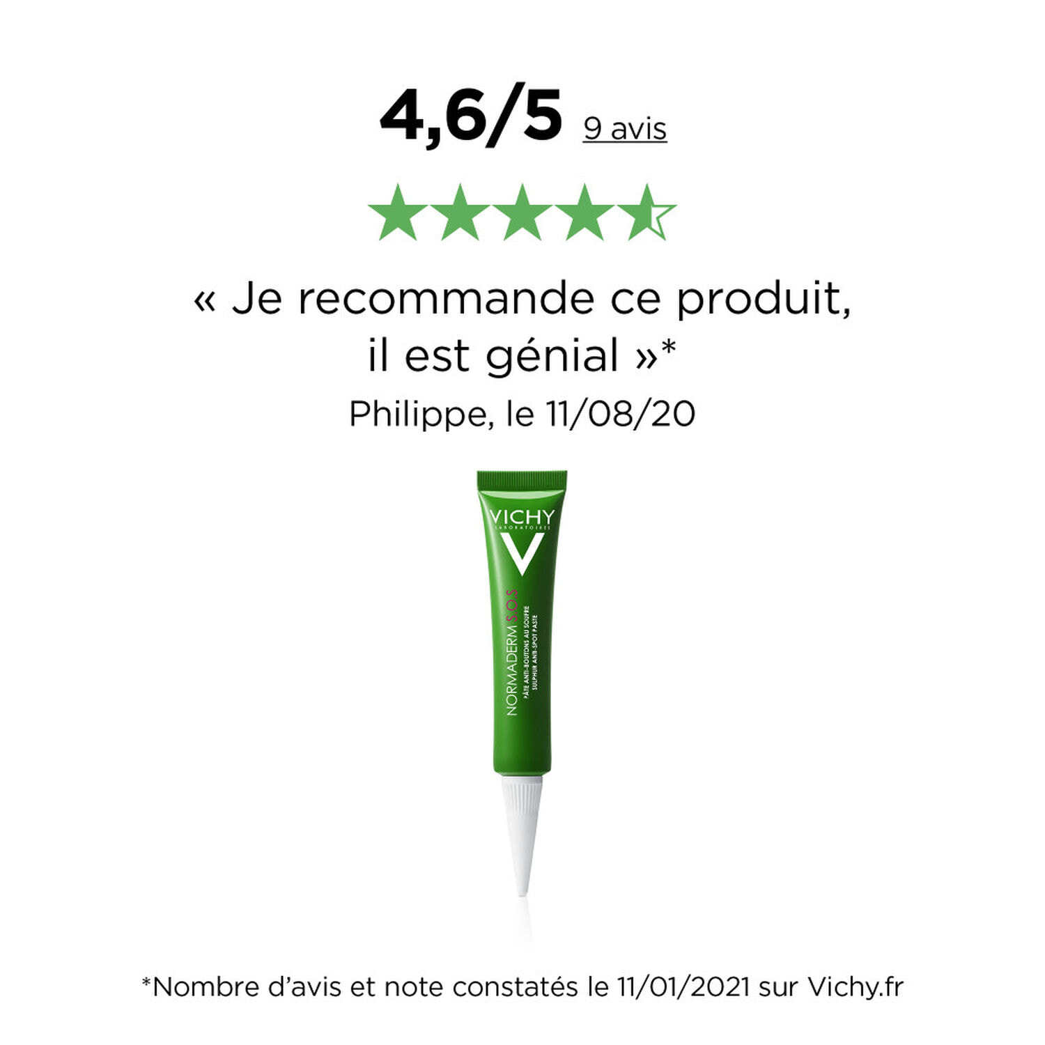 Normaderm S.O.S - Pâte Anti-Boutons au Soufre 20 ml