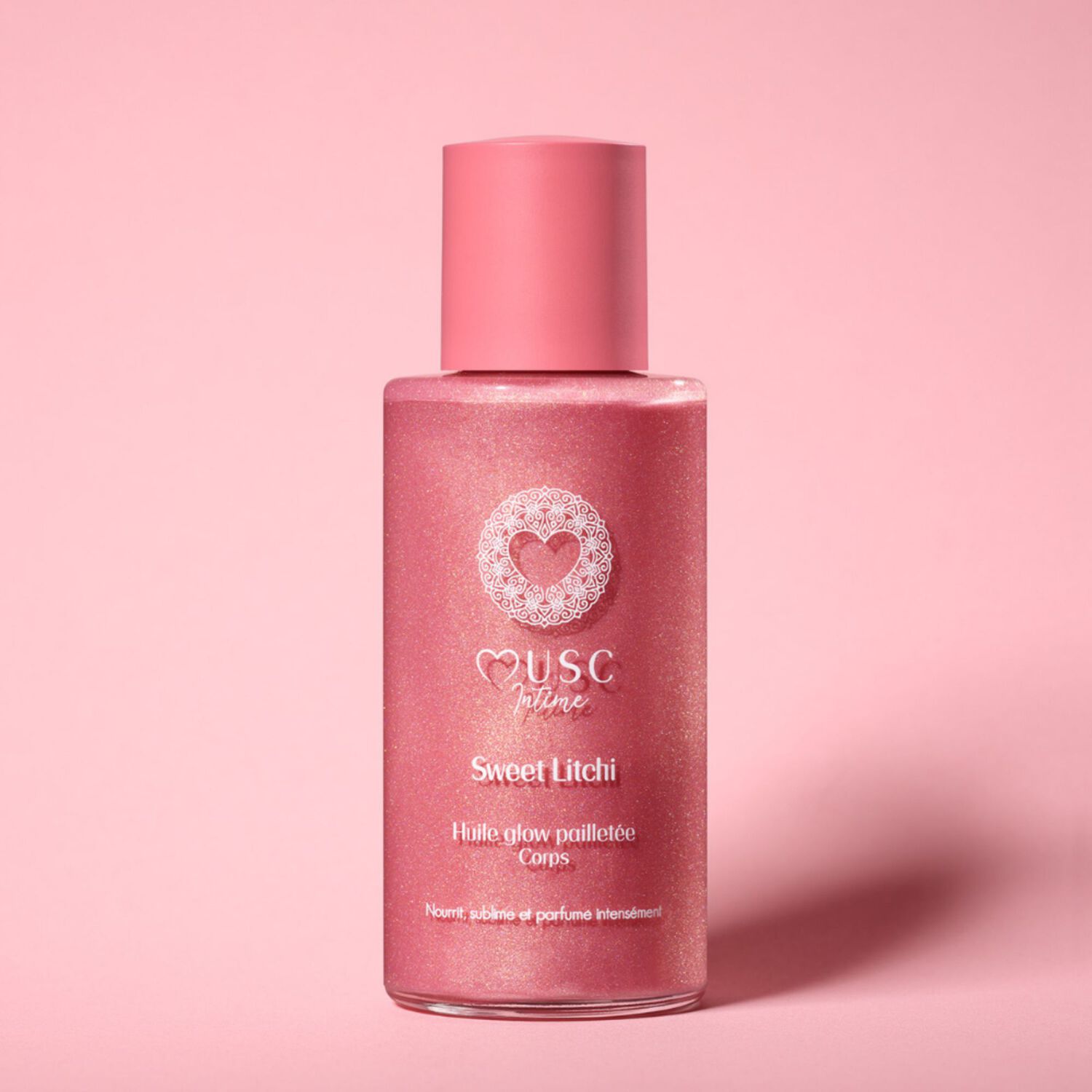 Sweet Litchi - Huile Glow Pailletée Corps 100 ml