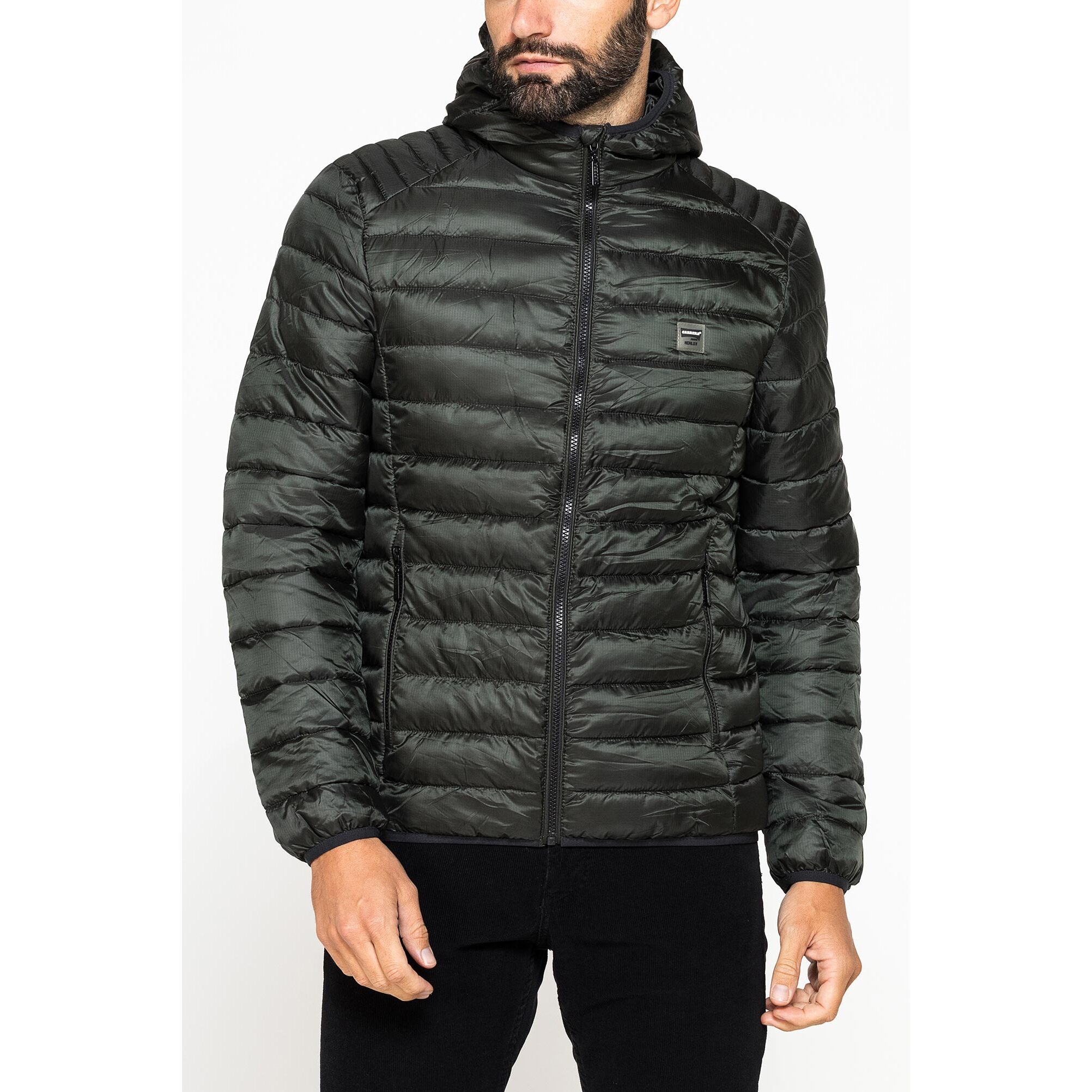 PIUMINO ULTRALEGGERO IN RIPSTOP CON CAPPUCCIO