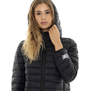 Piumino invernale sancrato da donna con cappuccio 'Never Without'