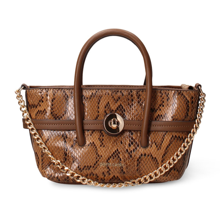 Borsa a mano da donna - Modello Eris Elite - Pelle vegana PU - 25.0 x 14.0 x 10.0 cm