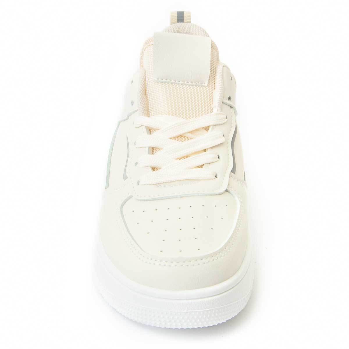 Sneaker De Plataforma - Beige - Altura: 4 Cm