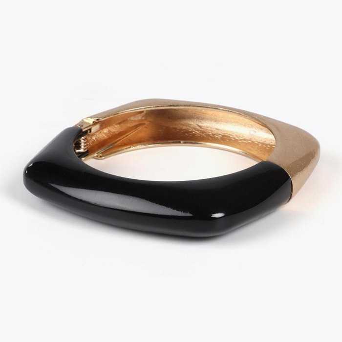 Bracciale Quadrato Bicolore