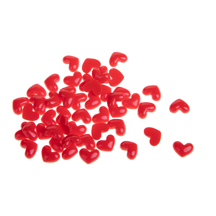 Cuori 12 Mm 100 Pz - Pezzi 6 - 0X0X0cm - Colore: Rosso - Bianchi Dino - Articoli Natalizi