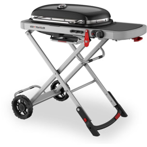 Barbecue gaz WEBER Traveler Black sur chariot, 63.5x34.3 cmcm