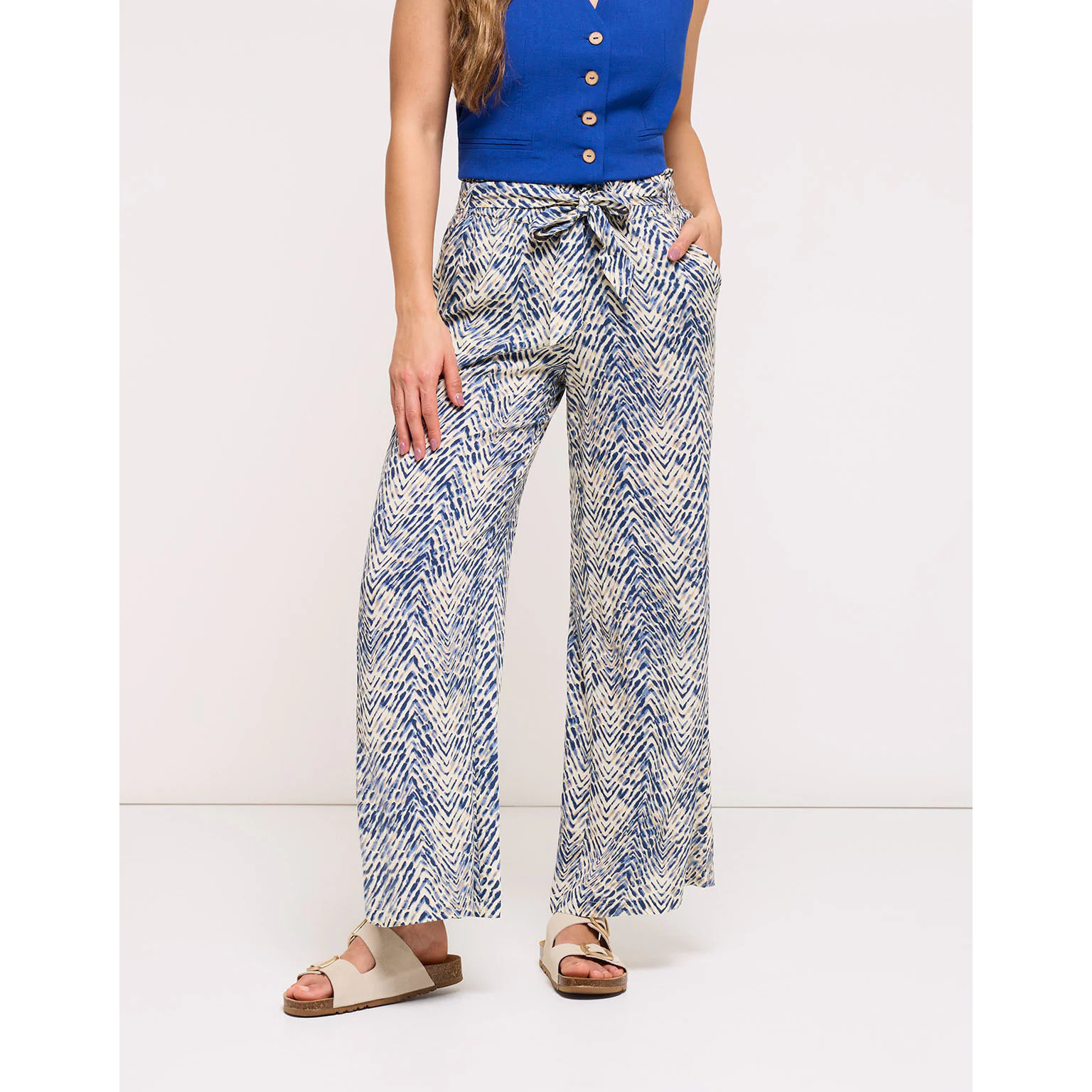 Pantalón Largo Azul - Lomana