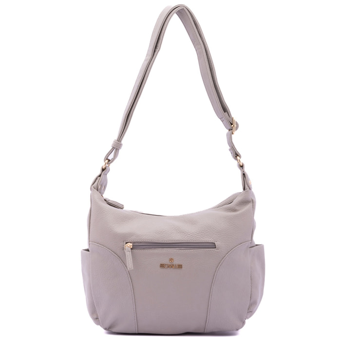 Borsa a spalla da donna - Modello False - Ecopelle - 30.0 x 21.0 x 11.0 cm