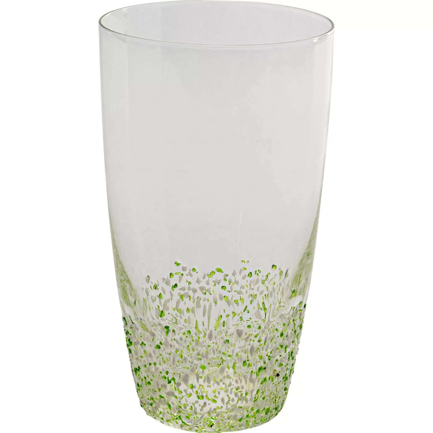 Verres à eau Confetti verts set de 4 Kare Design