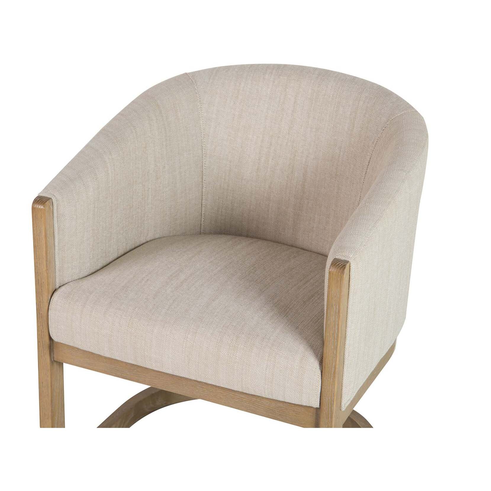 Butaca Madera Fresno Beige 62x64x78 Cm
