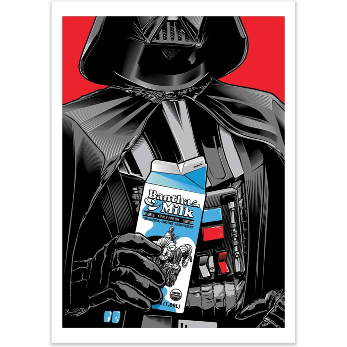 Affiche - Darth Vader - Joshua Budich