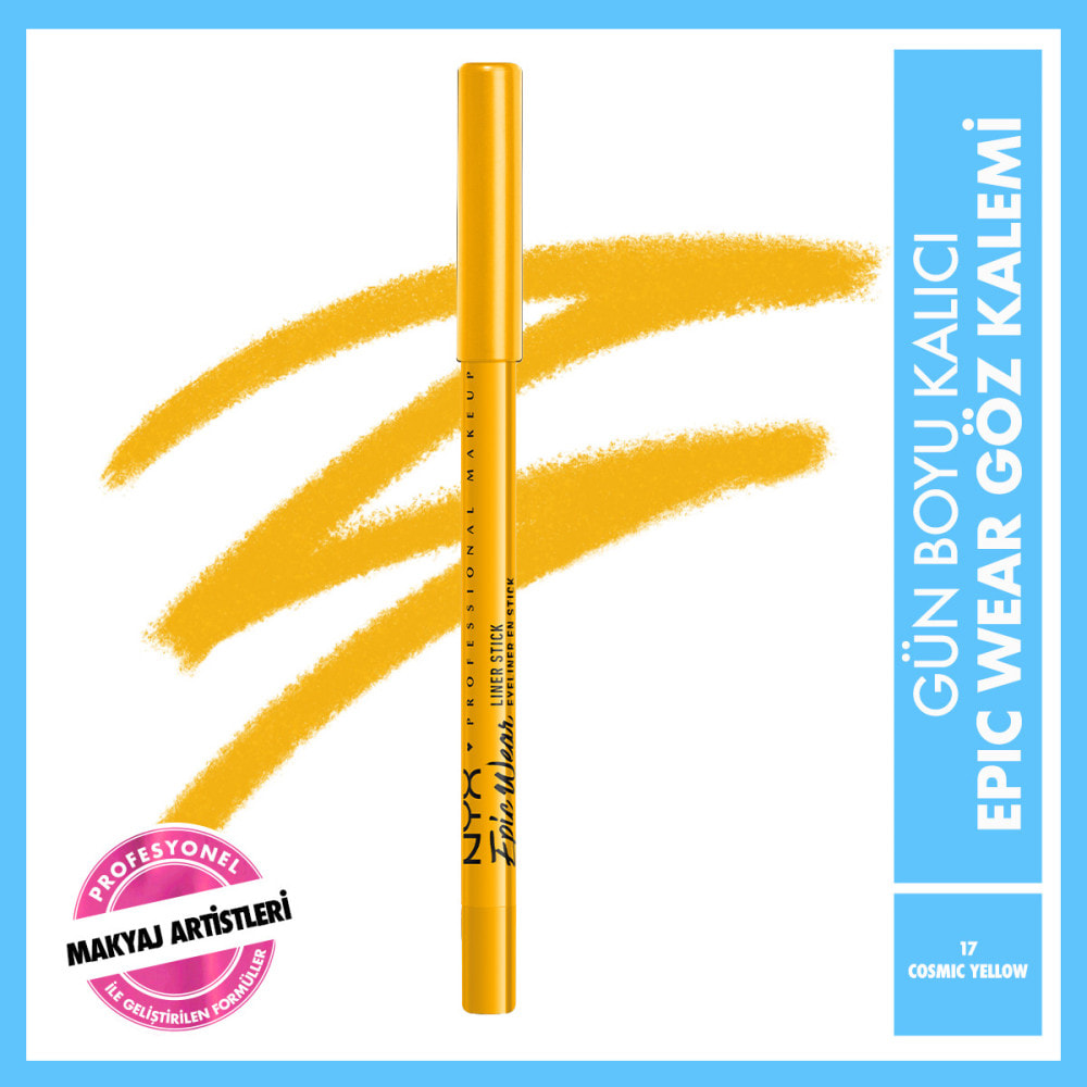 NYX Professional Makeup Epic Wear Semi Eyeliner Cosmic Yellow