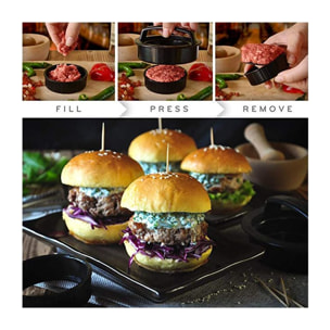 Presse à burger Herzberg HG8105